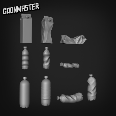 Basing Bits - Drink Cartons and Bottles